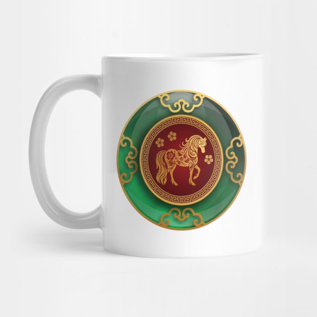 Jade Chinese New Year of the Horse by HolidayBug